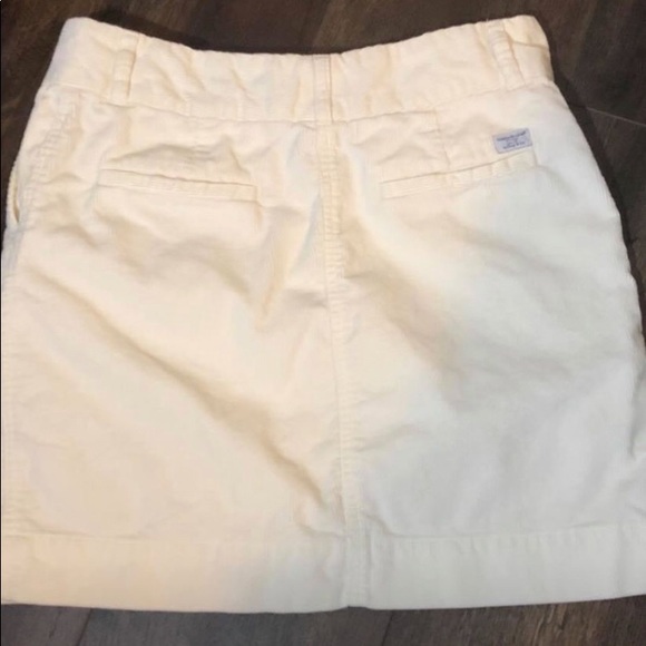 Vineyard Vines size 4 Cream corduroy skirt EUC - Picture 5 of 5